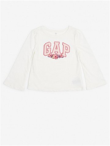 Bílé holčičí tričko GAP