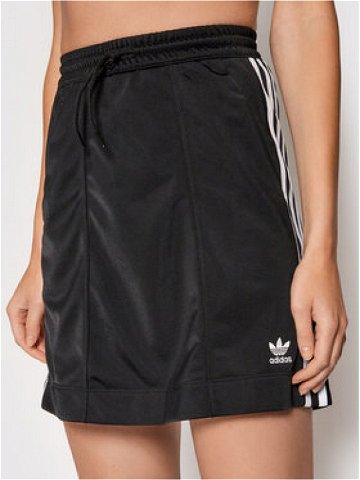 Adidas Mini sukně adicolor Classics Tricot H37774 Černá Regular Fit