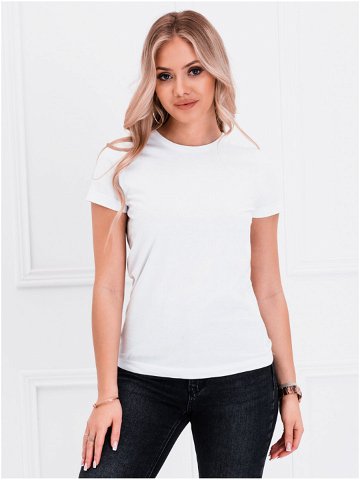 Bílé dámské basic tričko Edoti