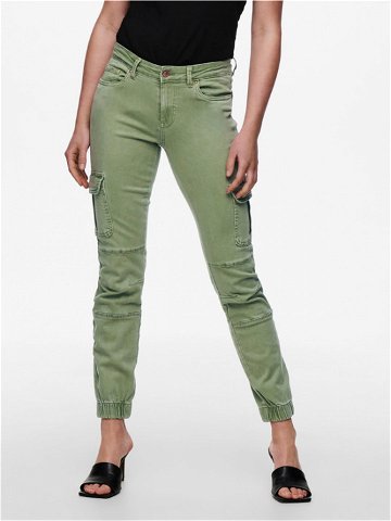 ONLY Missouri Jeans Zelená