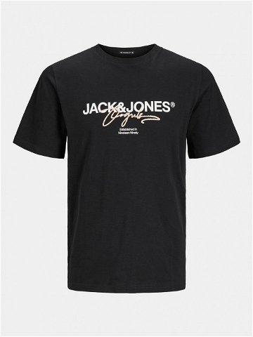 Jack & Jones T-Shirt Joraruba 12255452 Černá Standard Fit