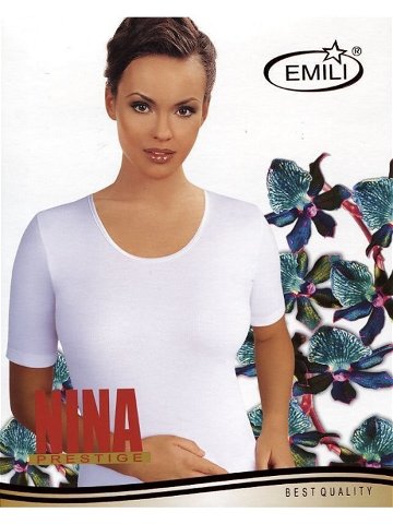 Dámské triko Emili Nina 2XL-3XL černá XXL
