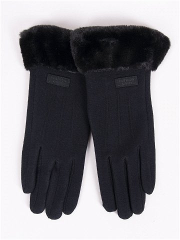 Dámské rukavice model 17957038 Black 24 – Yoclub