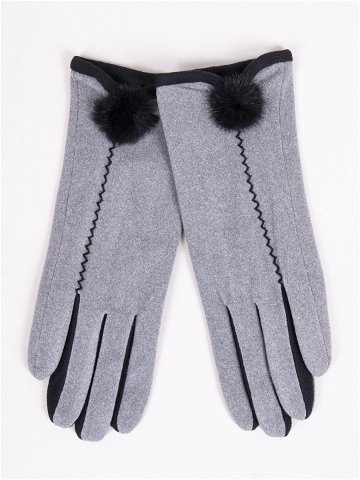 Dámské rukavice model 17957060 Grey 24 – Yoclub