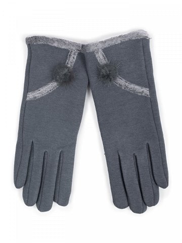 Dámské rukavice model 17957062 Graphite 24 – Yoclub