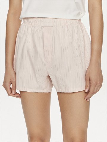 Calvin Klein Underwear Pyžamové šortky 000QS6892E Růžová Relaxed Fit