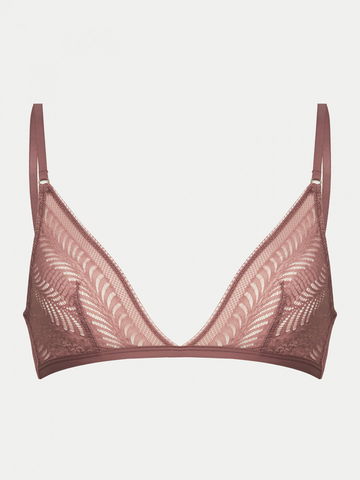 Calvin Klein Underwear Podprsenka Bralette 000QF7540E Růžová