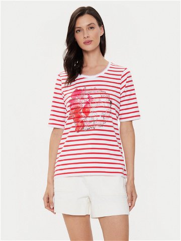 Olsen T-Shirt 11104807 Červená Regular Fit