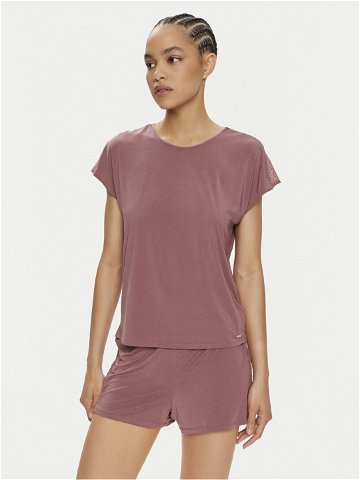 Calvin Klein Underwear Pyžamový top 000QS7157E Růžová Relaxed Fit
