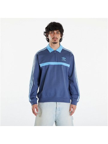 Adidas Collared Sweatshirt Preloved Ink