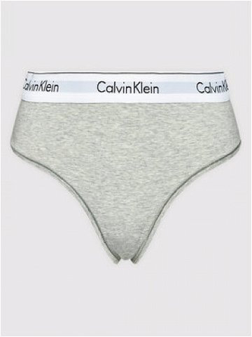 Calvin Klein Underwear Klasické kalhotky 000QF5118E Šedá