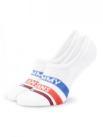 Tommy Jeans Kotníkové ponožky Unisex 701221225 Bílá