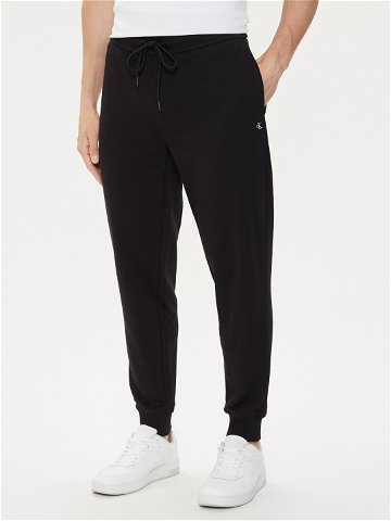 Calvin Klein Jeans Teplákové kalhoty Embro J30J326033 Černá Regular Fit