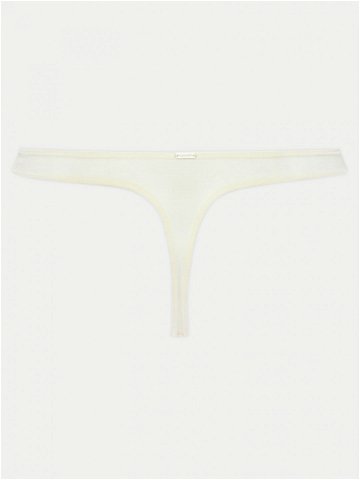 Calvin Klein Underwear Kalhotky string 000QF7753E Bílá