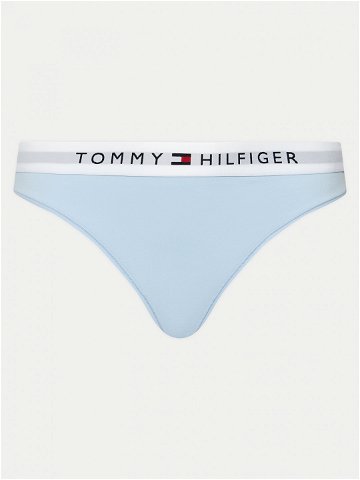 Tommy Hilfiger Kalhotky string UW0UW04146 Modrá