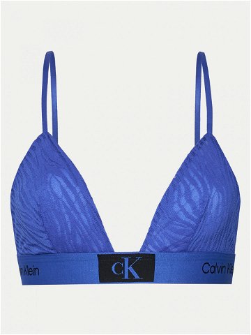 Calvin Klein Underwear Podprsenka Bralette 000QF7377E Modrá