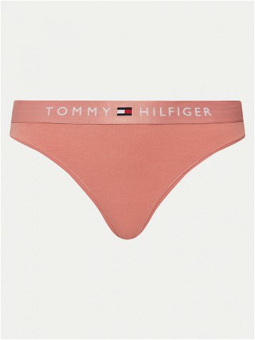 Tommy Hilfiger Kalhotky string UW0UW04146 Růžová