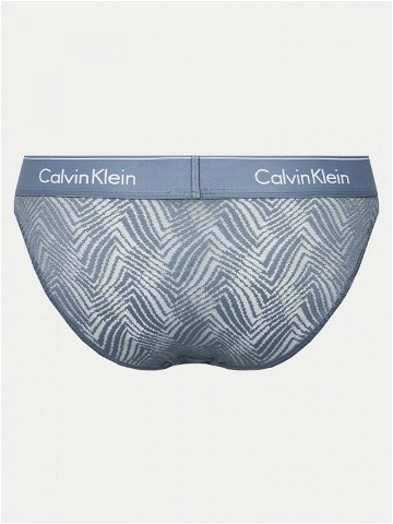 Calvin Klein Underwear Klasické kalhotky 000QF7712E Modrá