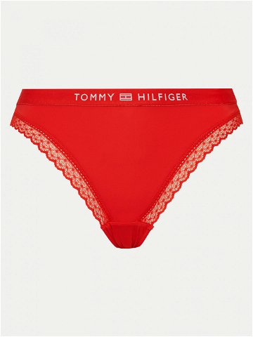Tommy Hilfiger Klasické kalhotky UW0UW04183 Červená