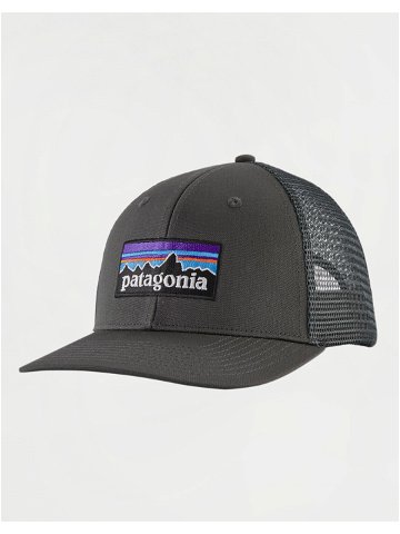Patagonia P-6 Logo Trucker Hat Forge Grey