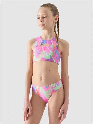 Dívčí dvoudílné plavky – multibarevné