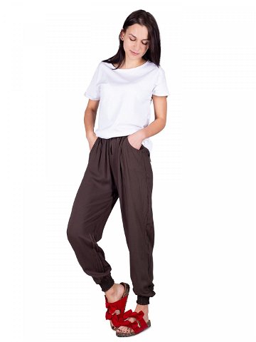 Dámské kalhoty USD-0015K-7300 khaki – Yoclub S M