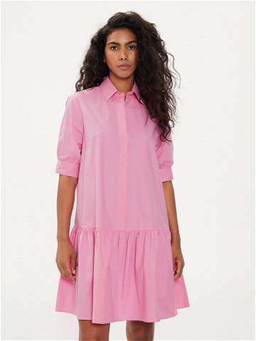 Marella Košilové šaty Ebert 2413221402 Růžová Regular Fit