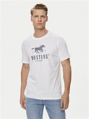 Mustang T-Shirt Austin 1015069 Bílá Regular Fit