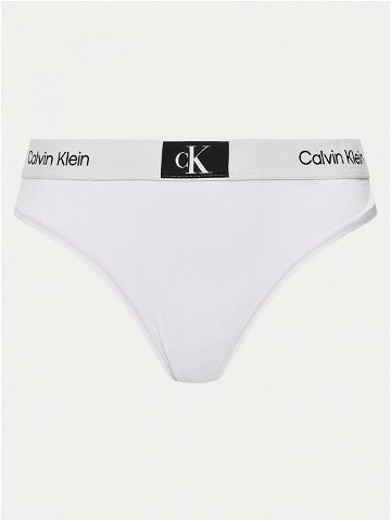 Calvin Klein Underwear Kalhotky string 000QF7248E Fialová