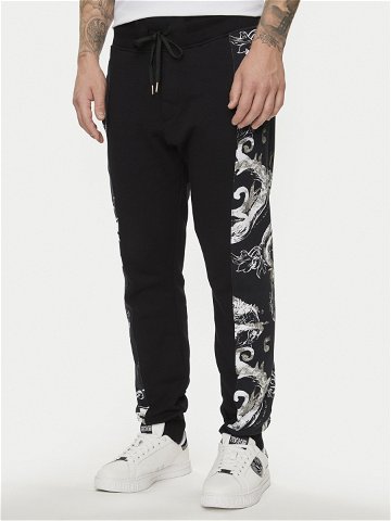 Versace Jeans Couture Teplákové kalhoty 76GAA3C0 Černá Regular Fit
