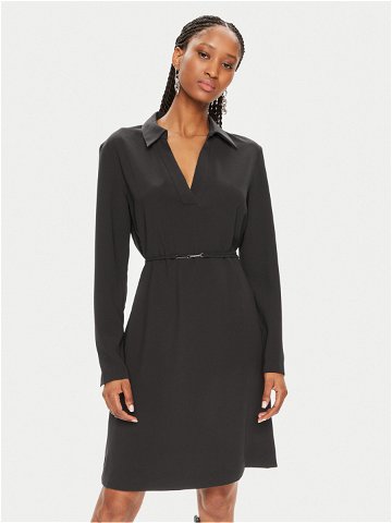 Calvin Klein Košilové šaty K20K207152 Černá Regular Fit