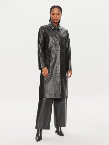 Calvin Klein Kabát pro přechodné období K20K207081 Černá Oversize