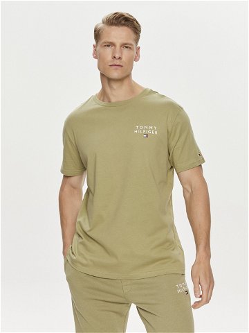 Tommy Hilfiger T-Shirt Logo UM0UM02916 Zelená Regular Fit