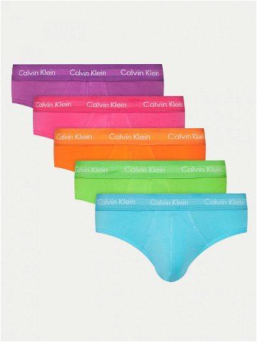 Calvin Klein Underwear Souprava 5 kusů slipů 000NB3915A Barevná