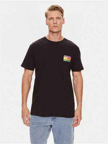 Tommy Jeans T-Shirt Summer Flag DM0DM19171 Černá Regular Fit