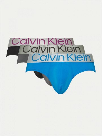 Calvin Klein Underwear Sada 3 kusů slipů 000NB3073A Barevná
