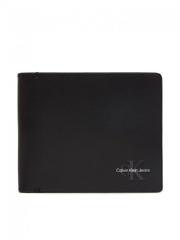 Calvin Klein Jeans Velká pánská peněženka Monogram Soft Bifold K50K512171 Černá