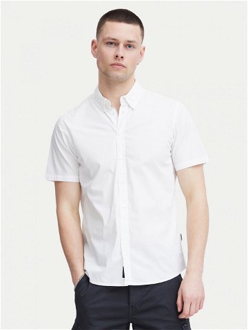 Blend Košile 20716365 Bílá Slim Fit