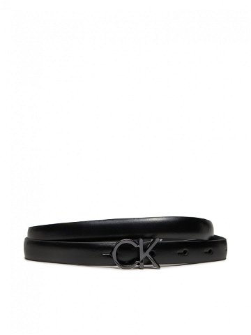 Calvin Klein Dámský pásek Ck Thin Belt 1 5Cm K60K612360 Černá