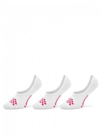 Vans Sada 3 párů dámských ponožek Wm Classic Canoodle 6 5-10 3Pk VN0A48HDJU41 Bílá