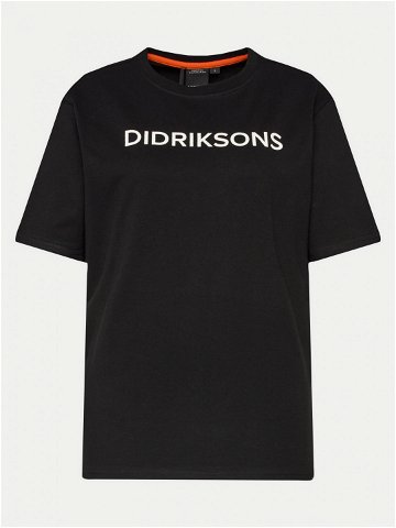 Didriksons T-Shirt Harald 505551 Černá Regular Fit