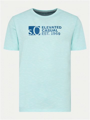 S Oliver T-Shirt 2141235 Modrá Regular Fit