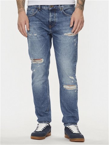 Pepe Jeans Jeansy PM207392 Modrá Tapered Fit