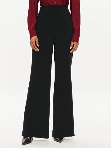 Calvin Klein Kalhoty z materiálu K20K207155 Černá Wide Leg
