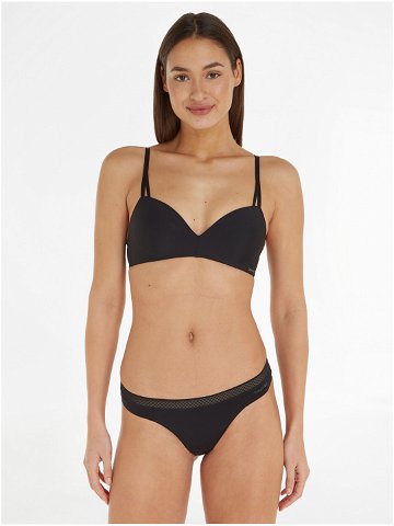 Černá dámská push-up podprsenka Calvin Klein Underwear Seductive Comfort