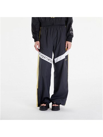 Nike Sportswear Women s High-Waisted Pants Dk Smoke Grey Saturn Gold White