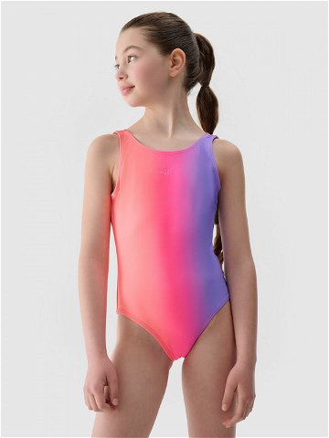 Dívčí jednodílné plavky – multibarevné