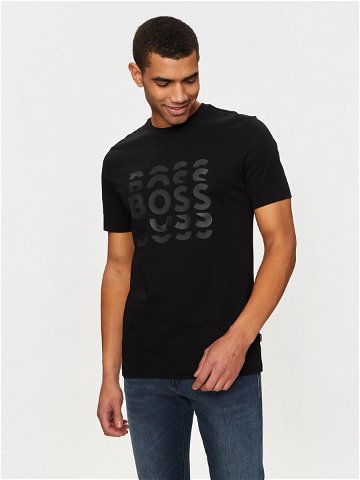 Boss T-Shirt 50495735 Černá Regular Fit