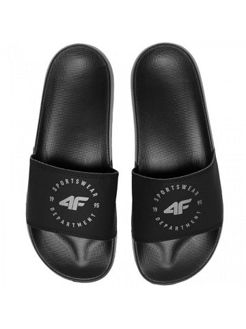 Dámské pantofle 4FSS23FFLIF068-20S černé – 4F