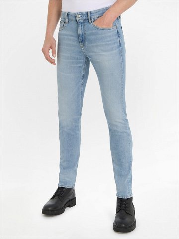 Calvin Klein Jeans Slim Taper Jeans Modrá